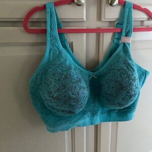 Lane Bryant Cacique Unlined Full Coverage No Wire Lace Bra size 44H NEW